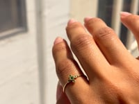 Emerald Flora Ring