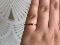 Black Diamond Dim Ring