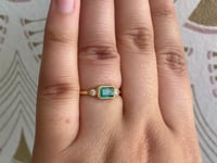 Emerald Lexie Ring