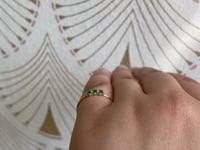 3S Emerald Ring