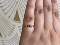 3S Black Diamond Ring