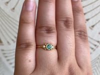 Emerald Spear Ring