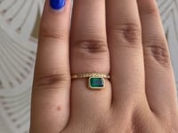 Emerald Balance Ring