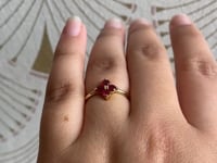 Ruby Sundrop Ring