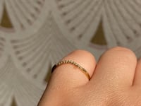 Diamond Sprinkle Arch Ring