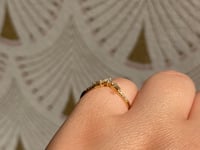 Diamond Baguette Peak Equilibrium Ring