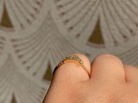 Diamond Baguette Crown Arch Band