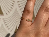 Diamond Kite Cuff Ring