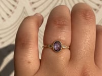 Blue Sapphire Adagio Ring