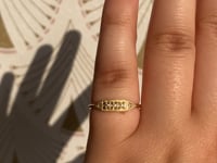 3 Pearl Mini Deco Point Ring