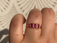 Ruby Campana Ring