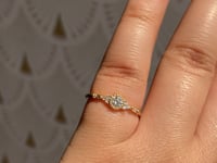 Diamond Round Poeme Ring
