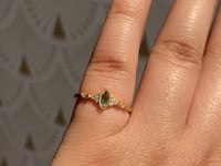 Emerald Marquise Poeme Ring