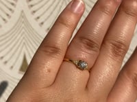 Round Diamond Deco Ring