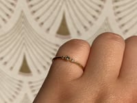 Green Sapphire Genesis Ring