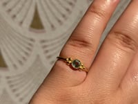 Green Sapphire Seville Ring