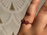 Pink Sapphire Aria Ring