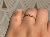 Diamond Marquise Cluster Whisper Ring