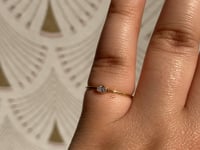 Diamond Disc Ring