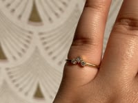 Diamond Pillar Ring