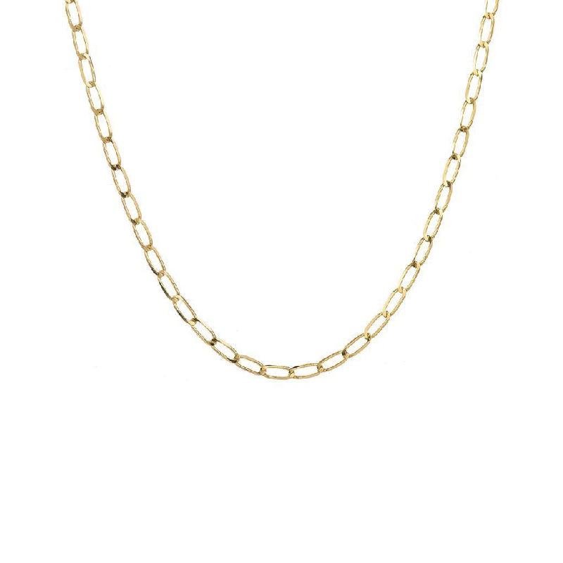 14K Large Link Open Figaro Chain