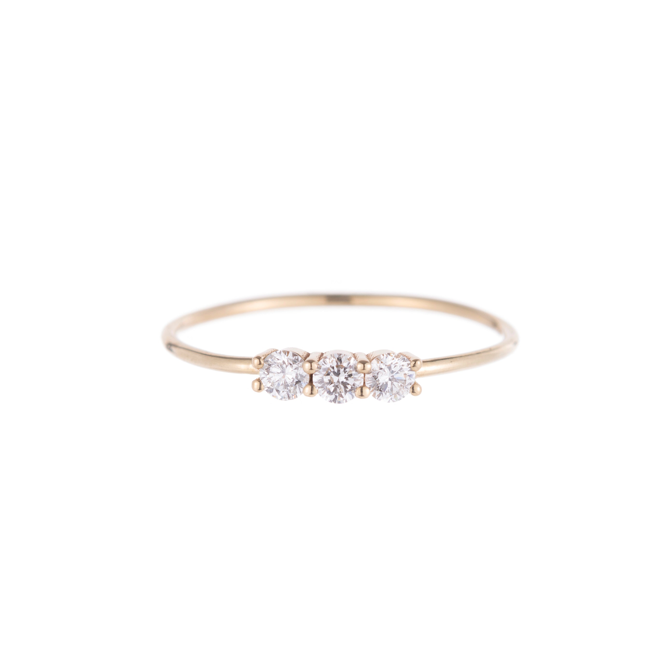 3S Diamond Wedding Ring