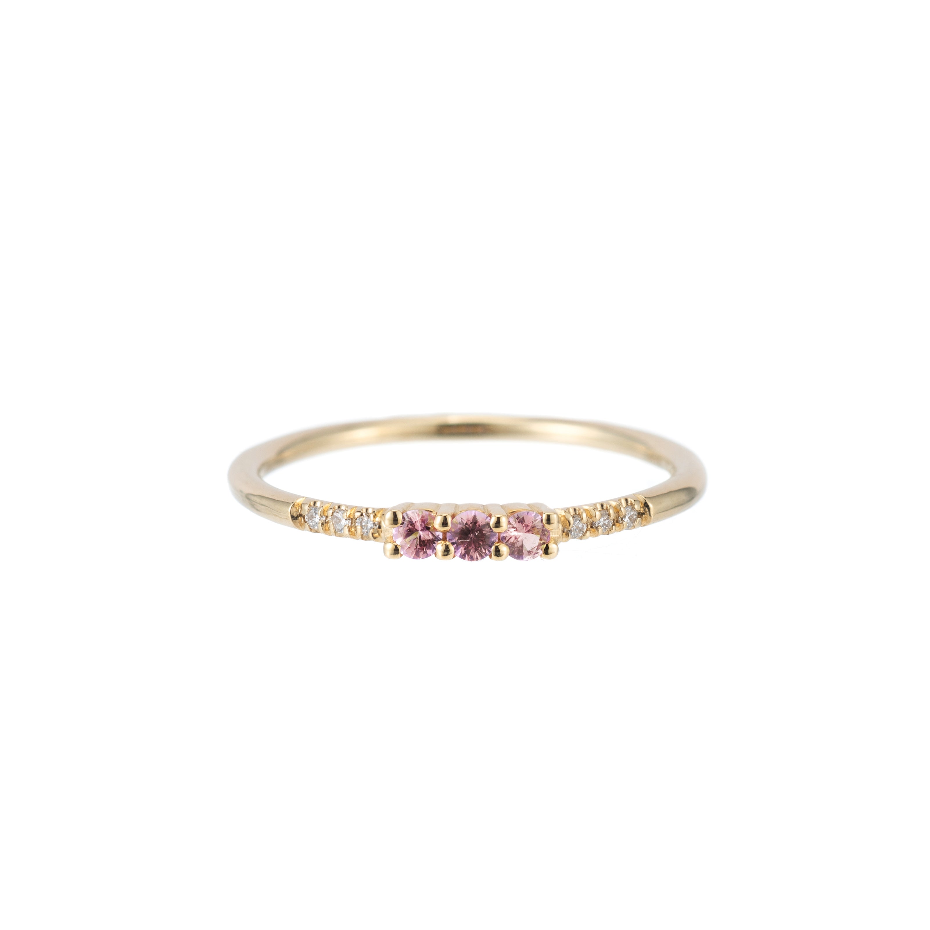 Equilibrium 3 Pink Sapphire Ring