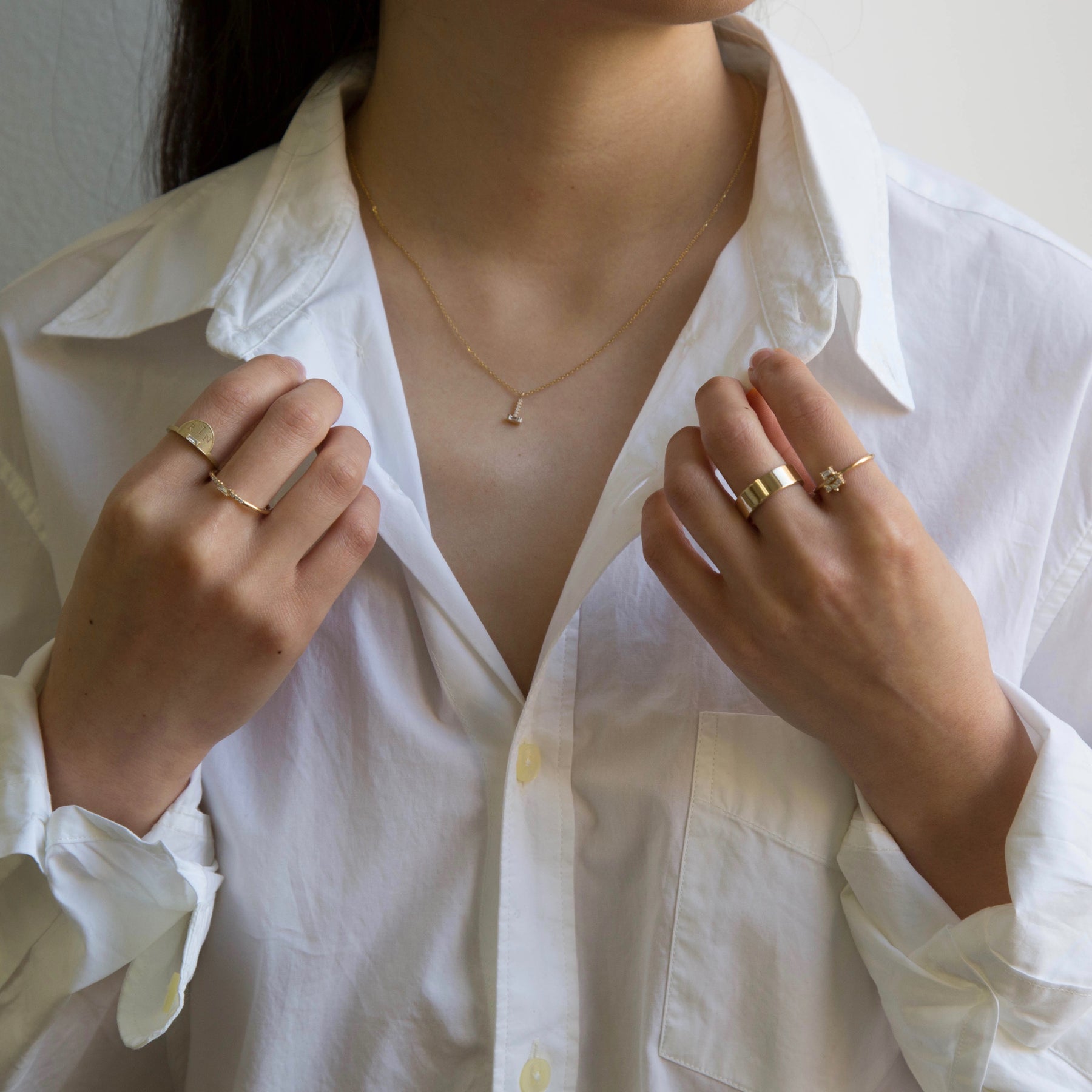 Half Moon Signet Ring