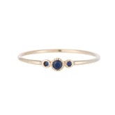 Blue Sapphire Genesis Ring