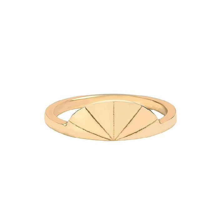 Fan Made Rings Deco Fan Ring