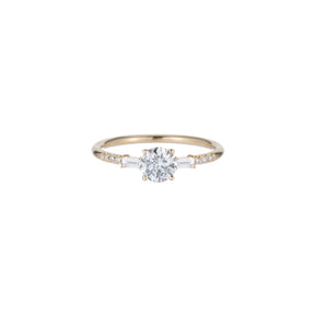 Diamond Melody Baguette Equilibrium Ring
