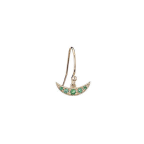 Emerald Balance Earring (Single)