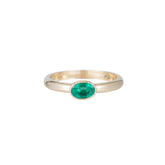 Emerald Chubby Ring