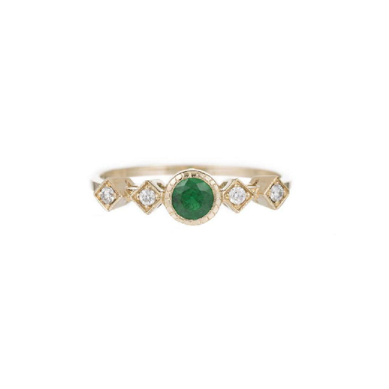 Emerald Echo Ring