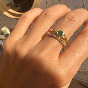 Emerald Seville Ring