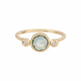 Green Sapphire Sinfonia Ring