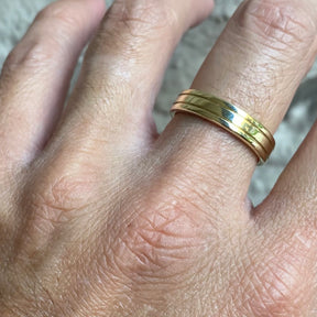 Gold Striped Band
