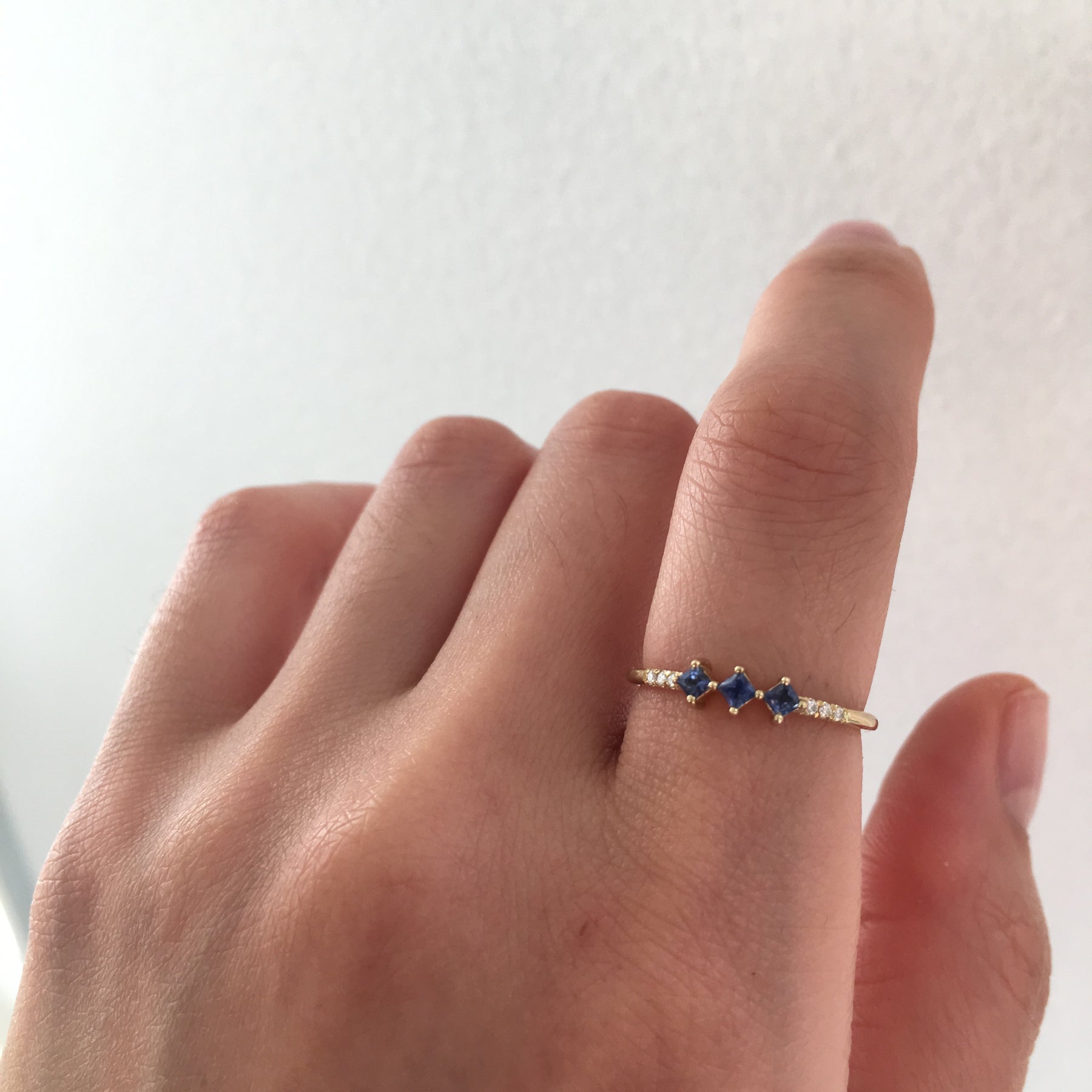 Sapphire Harmony Ring
