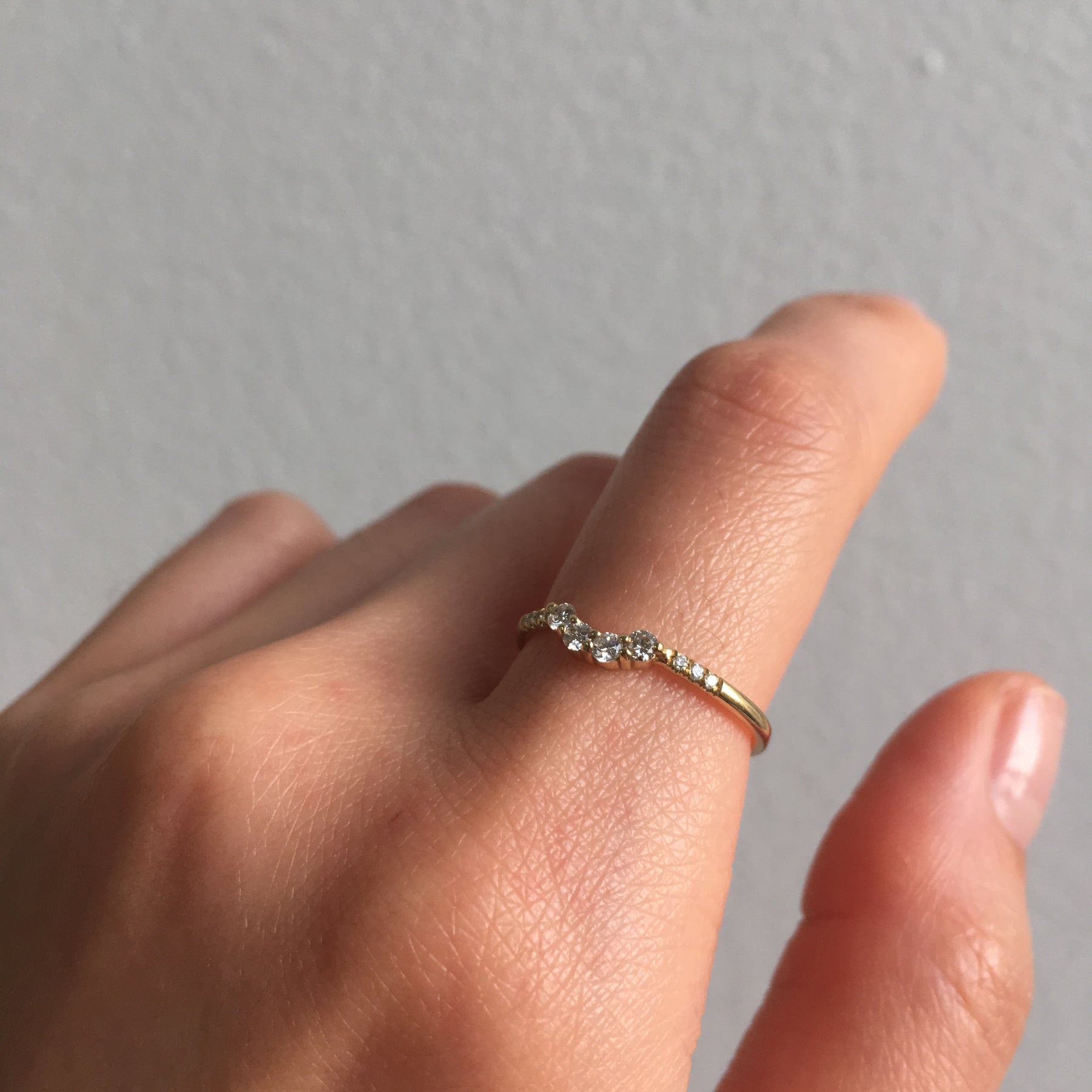 Diamond Arch Ring