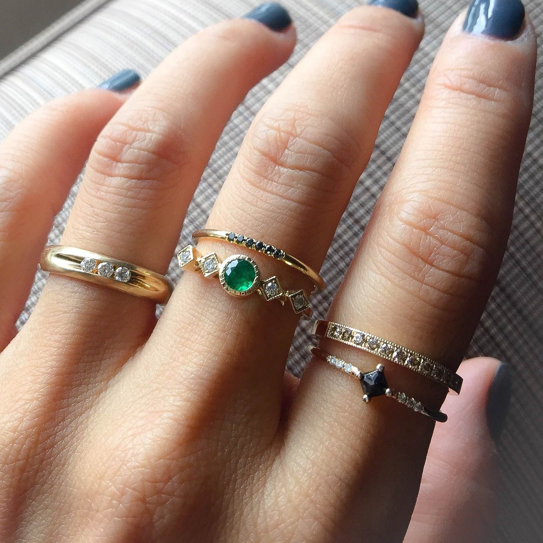 Emerald Echo Ring