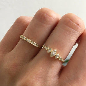 Diamond Pebble Ring