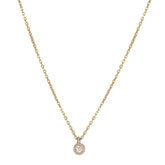 Milli Round Diamond Necklace