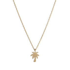 Beaded Palm Tree Necklace