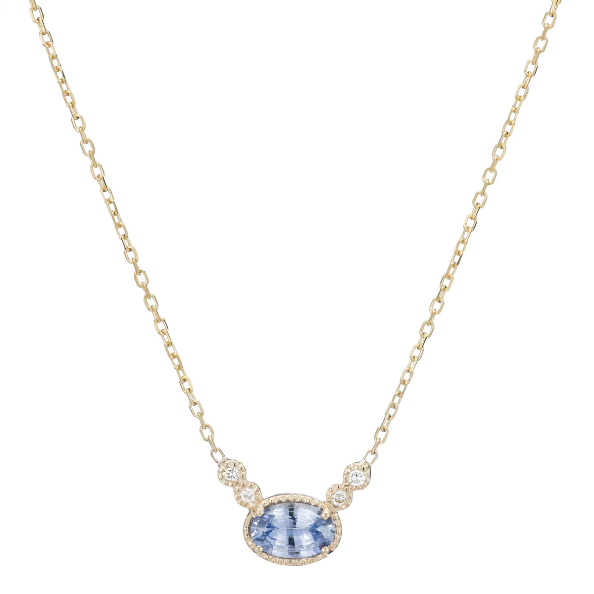 Ceylon Sapphire Dew Necklace