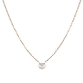 OAK Diamond Half Moon Necklace