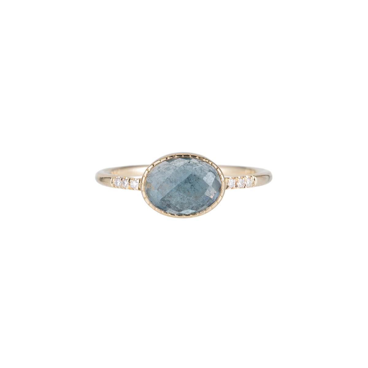 Montana Sapphire Equilibrium Ring