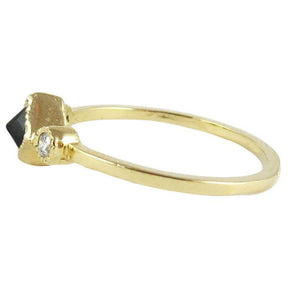 Black Diamond Ike Ring