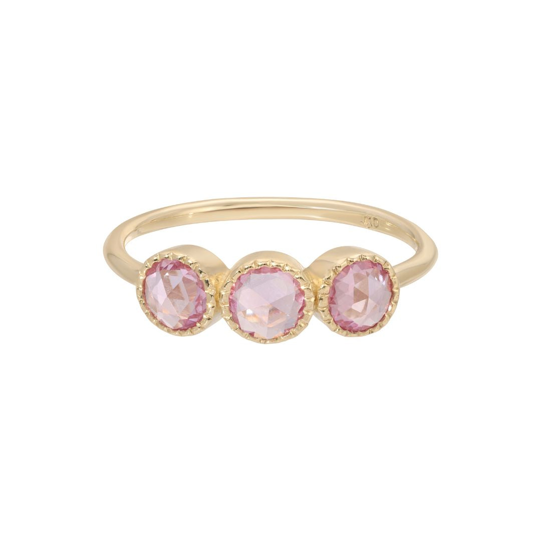 Pink Sapphire Aria Ring