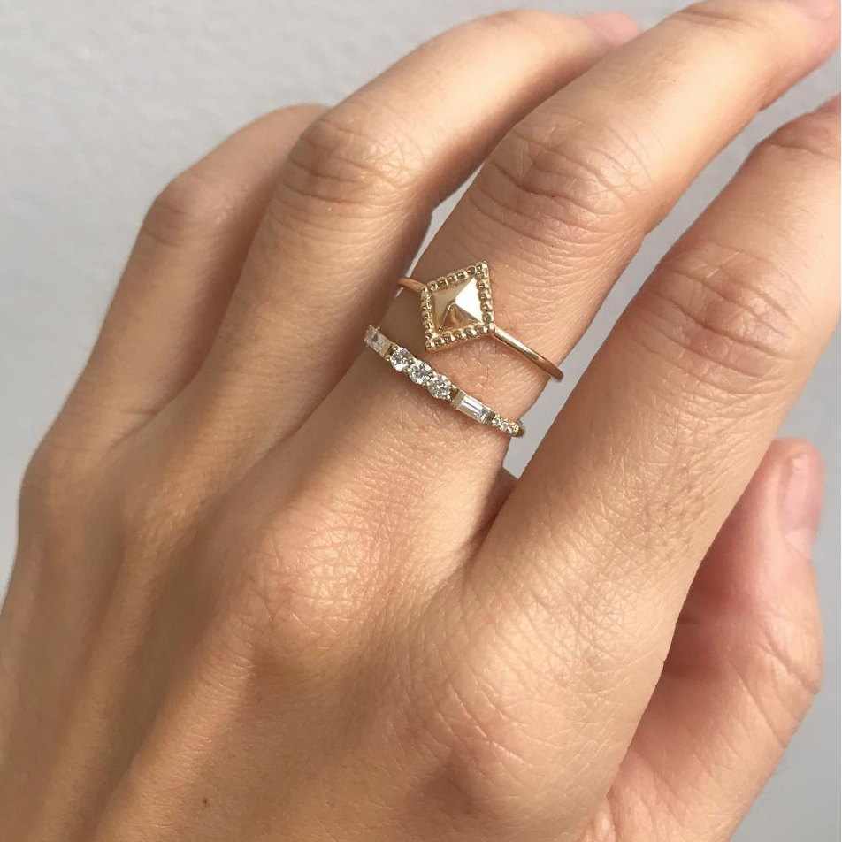 Diamond Milli Ring