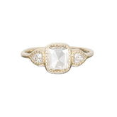 Square RC Diamond Pear Ring